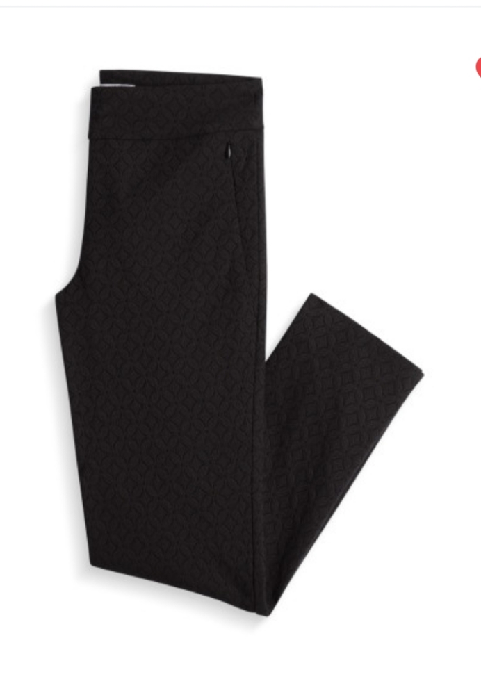 Straight leg printed pants